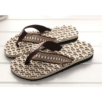 Pánské žabky Pánské moderní žabky Connor hnědá 43