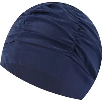 Plavecká čepice Nylonová plavecká čepice vodotěsná Čepice do bazénu Elastická Vybavení pro plavce tmavě modrá
