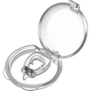 Pomůcka proti chrápání a spánkové apnoe Nosní klip proti chrápání Silikonový průhledný klip na nos pro omezení chrápání Korektor do nosu proti chrápání Pomůcka ulevující od chrápání