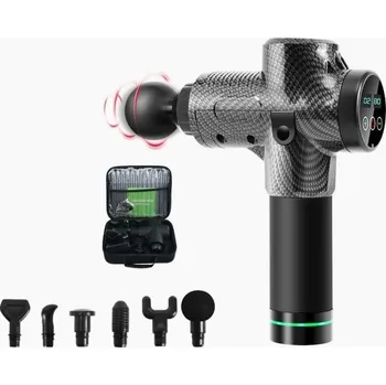 Masážní přístroj Masážní pistole J243 tmavě šedá