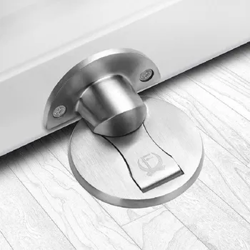 Dveřní magnetická zarážka P3727 stříbrná