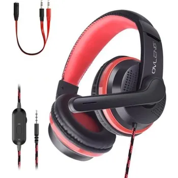 Sluchátka Herní sluchátka K1740 červená