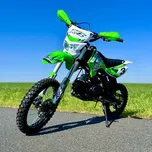 Leramotors Dětská benzínová motorka Pitbike Leramotors by APOLLO JAGUAR 125ccm 17“/14“ E-START - zelená
