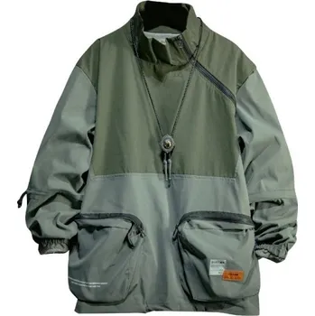 Pánská větrovka Pánská bunda F131 armádní zelená M