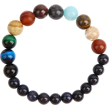 Náramek Pánský korálkový náramek Z264