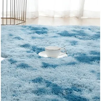 Koberec Koberec s dlouhým vlasem 120x160 cm modrá