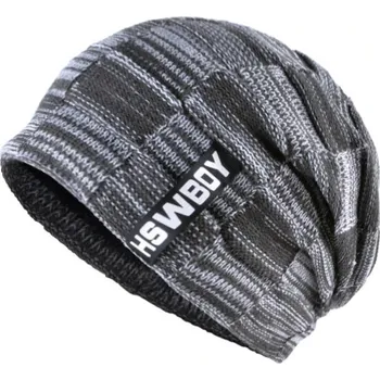 Čepice Pánská stylová čepice J943 šedá