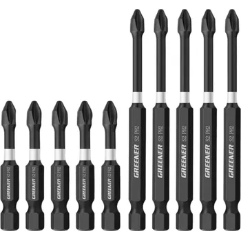 Bit Magnetické bity 1/4" 50/90 mm 10 ks