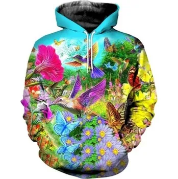 Pánská mikina Mikina s potiskem přírody 3XL 1