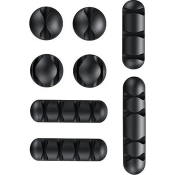 kabelová chránička Sada organizérů kabelů 8 ks