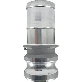 Hadicová spojka Vsuvka KAMLOK typ E - samec s nátrubkem DN 1", SS nerez ocel KOVAZ KAMLOK 100E.SS