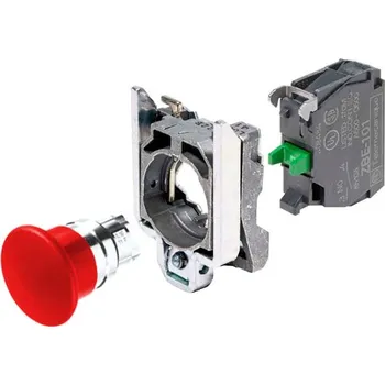 Ventil Pneumatický tlačítkový (push) ventil s pružinou uvnitř ovladače Parker PXB-B3111BT4