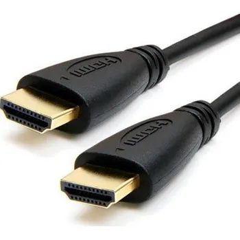 Video kabel HDMI kabel (pozlacený) černá 1m