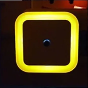 Noční světlo LED lampička do zásuvky žlutá