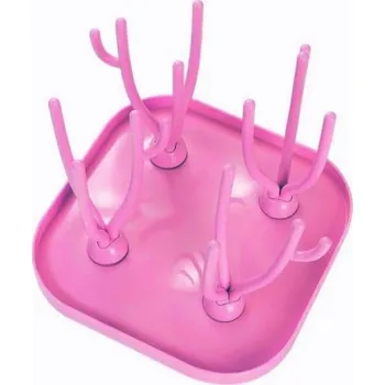 Odkapávač na lahve tmavě růžová