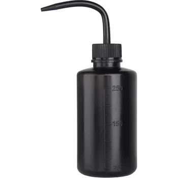Tetovací barva Láhev na omývání tetování Láhev s pipetou na tetování 250 ml Tetovací příslušenství černá