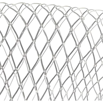 Síť proti ptákům bílá z nylonu 5 x 15 m Oko 2 x 2 cm Ochranná zahradní síť na ovocné stromy Záhony Vinice Skleníky Ochrana úrody