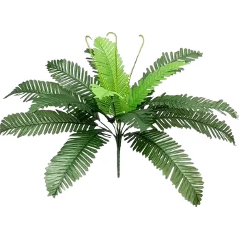 umělá květina Umělá kapradina 46×20 cm Tropická dekorativní zelená rostlina z plastu Listová aranžovací větev do květináče nebo vázy interiér exteriér
