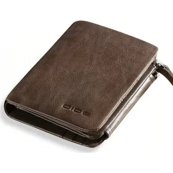 Peněženka Pánská kožená peněženka M671 tmavě hnědá