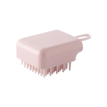 Koupelový kartáč Masážní kartáč na hlavu Z358 růžová