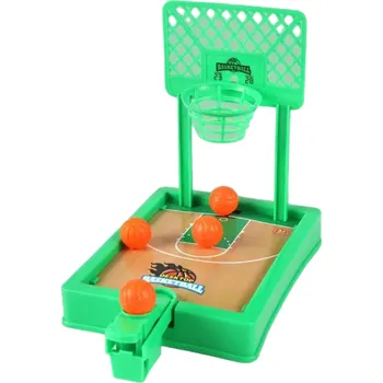 Dětský stolní mini basketbal na prst Kreativní dětská hra zelená