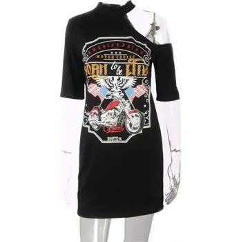 Dámské šaty Tričkové mini šaty XS