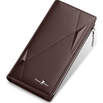 Peněženka Pánská kožená peněženka velká M523 tmavě hnědá 2