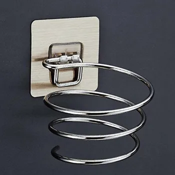 Držák na ručník Samolepicí nástěnný držák na vysoušeč vlasů 2