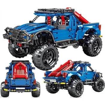 ostatní stavebnice Stavebnice modré auto 1630 ks