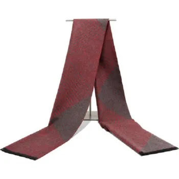 Šála Pánská šála s trojúhelníky J1453 červená