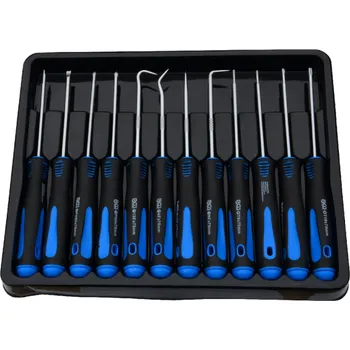 Sada nářadí Sada montážních háků 12 ks Sada k demontáži těsnících kroužků Sada šroubováků na těsnění automobilového oleje Nářadí pro automechaniky