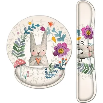 Ergonomická podložka pod myš s podpěrou zápěstí ke klávesnici 6