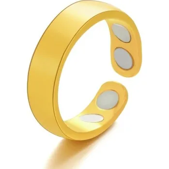 Prsten Magnetický prsten na hubnutí zlatá