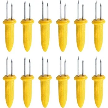 Příslušenství pro gril Zapichovací držák na kukuřici 10 ks