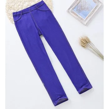 Letní dívčí skinny džíny J2913 modrá 12