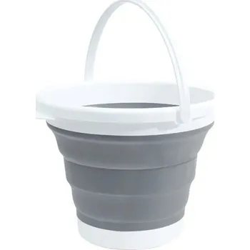 Skládací kbelík šedá