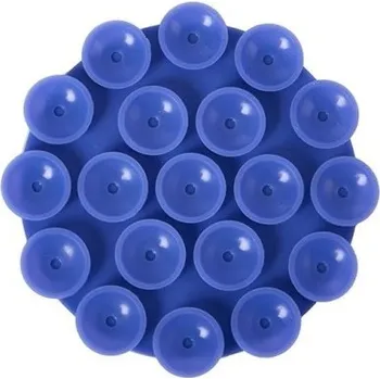 Oboustranná silikonová přísavka 7 cm Samolepicí držák na mobilní telefon do auta Kanceláře i domácnosti Univerzální držák telefonu tmavě modrá