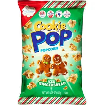 Bonbon Cookie POP POP Candy Pop Iced Gingerbread Popcorn 149g
