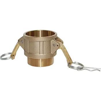 Rychlospojka KAMLOK typ B - samice s vnějším závitem G 3/4", MS mosaz KOVAZ KAMLOK 075B.MS