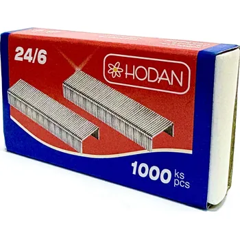 Spona do sešívačky Hodan - drátky do sešívačky 24/ 6, 1000 ks