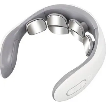 Masáž Vibrační a zahřívací masážní pomůcka na krk a záda s mikroelektrickými pulzy Ergonomický masážní přístroj 42 °C Hloubková relaxace proti bolesti