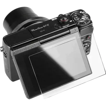 Selfie tyč 2 ks tvrzené ochranné sklo na Canon G5 X displej fotoaparátu Čirá proti poškrábání Odolný průhledný LCD obrazovky