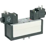 Pneumatický ventil 5/2 ISOMAX ovládaný elektricky/elektricky 24V DC Parker DX1-606-BL49