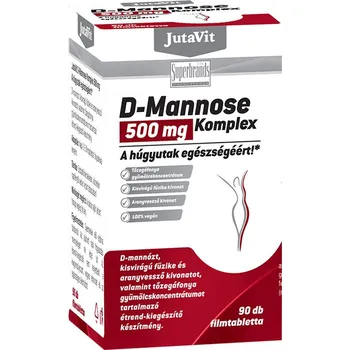 Fitness strava JutaVit D-Mannose Complex 500 mg 90 tablet