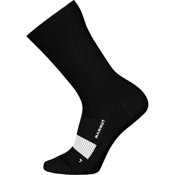 Pánské ponožky Mammut Mammut All-Mountain Targeted Cushion Merino Crew Socks Barva - Velikost: Černá - 42-44