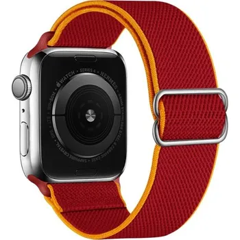 Příslušenství k chytrým hodinkám Nylonový řemínek pro Apple Watch s vlajkou Číny 42 mm / 44 mm / 45 mm