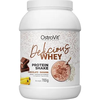 Protein OstroVit Delicious whey 700 g Příchuť: Čokoládový banán