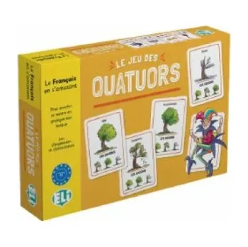 Francouzský jazyk ELI - F - hra - Le jeu des quatuors