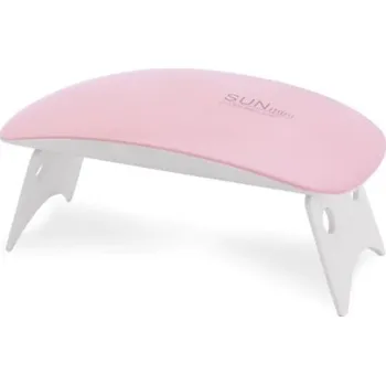 UV lampa na nehty Mini UV/LED sušička na nehty růžová