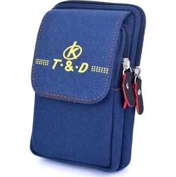 Ledvinka Pánské cestovní pouzdro T801 modrá